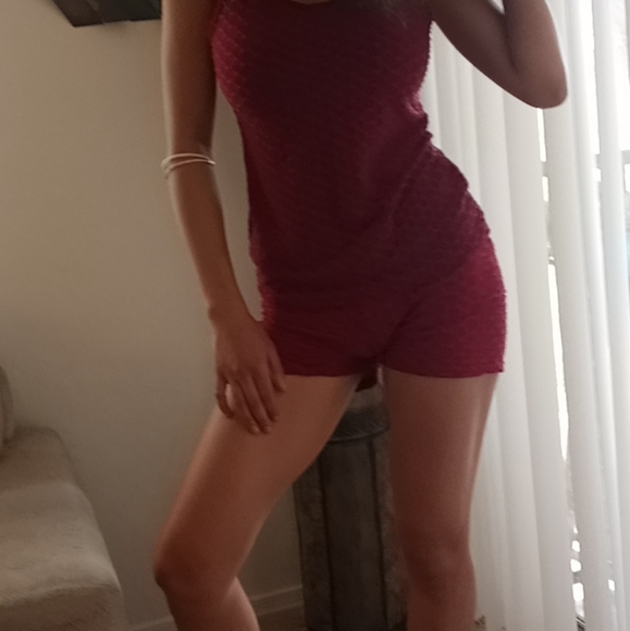 Multicolored Striped Rompers - Picture 10 of 16